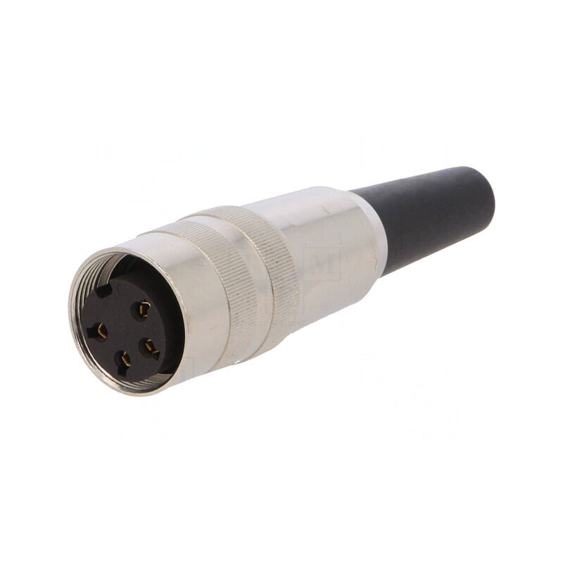 Conector M16 Mufă Mamă Lipire pe Cablu 4 PIN 5A 250V Drept | Electronic-mag.ro | Componente Electronice Conector M16 Mufă Mamă Lipire pe Cablu 4 PIN 5A 250V Drept | Electronic-mag.ro | Componente Electronice