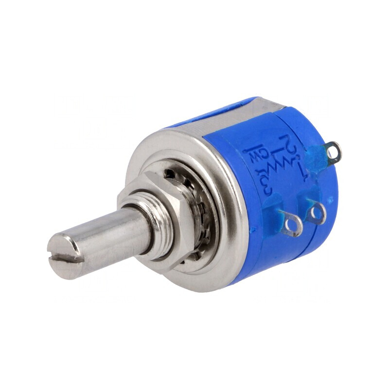 Potentiometru Axial Multiturn 5kΩ 2W ±5% Linear 6.35mm | Electronic-mag.ro | Componente Electronice