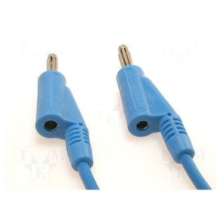 Cablu de măsurare 60VDC 20A cu soclu axial 1m | Electronic-mag.ro | Componente Electronice
