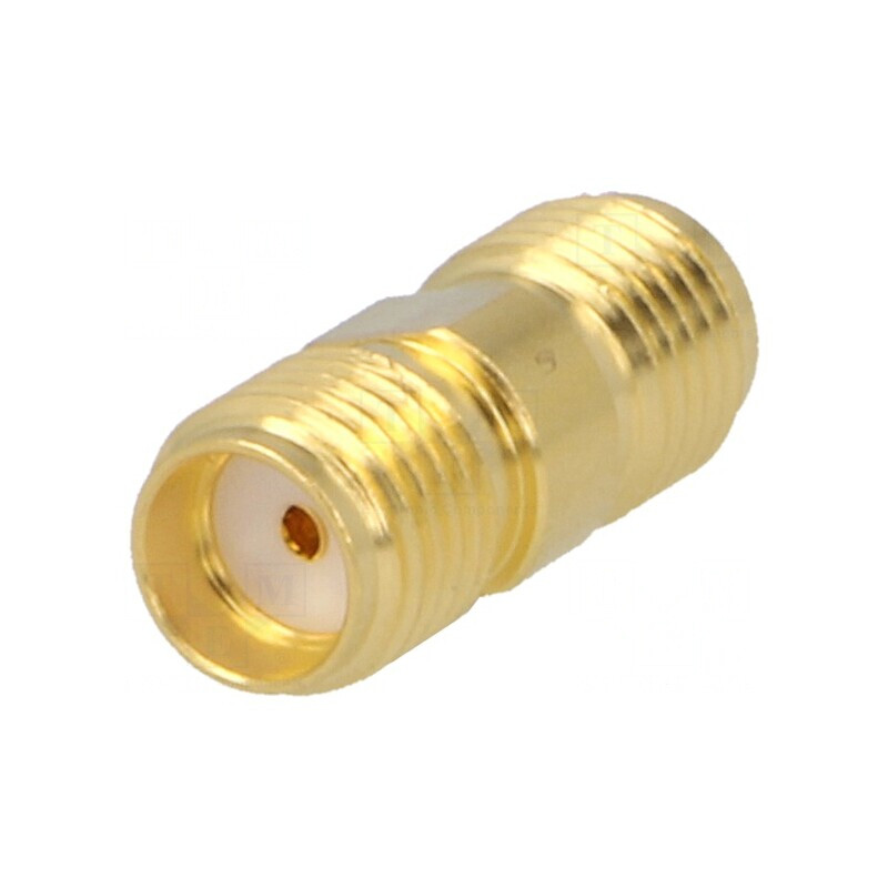 Adaptor SMA Mamă PTFE Aurit 50Ω | Electronic-mag.ro | Componente Electronice