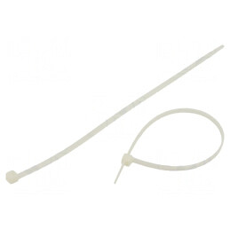 Colier de strângere 250mm 4,8mm poliamidă naturală | Electronic-mag.ro | Componente Electronice