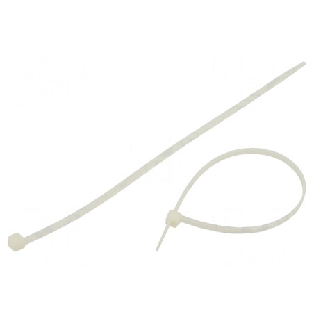 Colier de strângere 250mm 4,8mm poliamidă naturală | Electronic-mag.ro | Componente Electronice