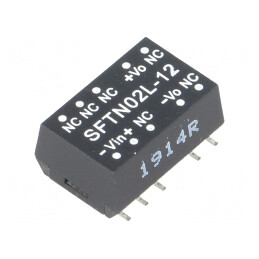 Convertor DC/DC 2W 5V la 12V 167mA | Electronic-mag.ro | Componente Electronice