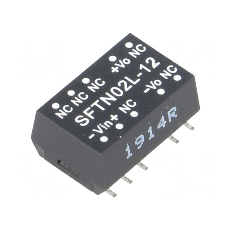 Convertor DC/DC 2W 5V la 12V 167mA | Electronic-mag.ro | Componente Electronice