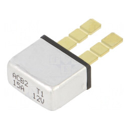 Siguranță auto 15A 12VDC 21,34x10,3x17,5mm | Electronic-mag.ro | Componente Electronice
