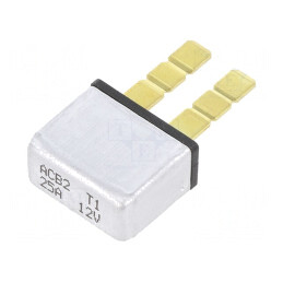 Siguranță Auto 25A 12VDC 21,34x10,3x17,5mm | Electronic-mag.ro | Componente Electronice