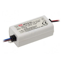 Alimentator LED 8W 24VDC IP42 | Electronic-mag.ro | Componente Electronice