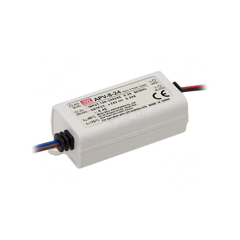 Alimentator LED 8W 24VDC IP42 | Electronic-mag.ro | Componente Electronice
