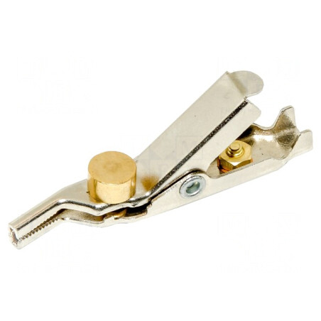 Bornă crocodil 25,4mm | Electronic-mag.ro | Componente Electronice