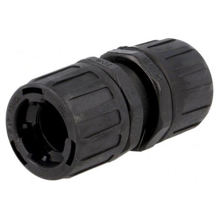 Conector poliamidă neagră HelaGuard IP66 -50÷135°C | Electronic-mag.ro | Componente Electronice