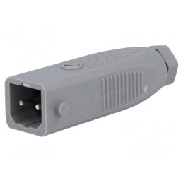 Conector dreptunghiular ST mufă tată 2 pini IP54 | Electronic-mag.ro | Componente Electronice
