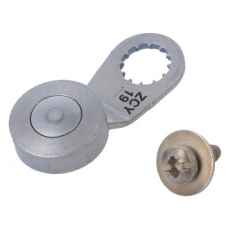 Cap Propulsie Manetă 34.4mm cu Rolă Metalică 19mm | Electronic-mag.ro | Componente Electronice