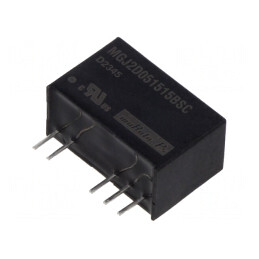 Convertor DC/DC 2W 5V la ±15V SIP THT | Electronic-mag.ro | Componente Electronice