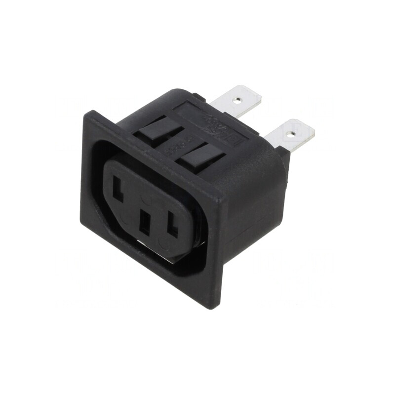 Conector alimentare AC soclu mamă 10A 250VAC C13 | Electronic-mag.ro | Componente Electronice Conector alimentare AC soclu mamă 10A 250VAC C13 | Electronic-mag.ro | Componente Electronice