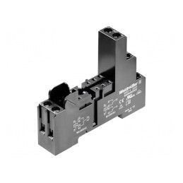 Stativ pentru şină DIN cu cleme şi şurub 240VAC 8-12A | Electronic-mag.ro | Componente Electronice