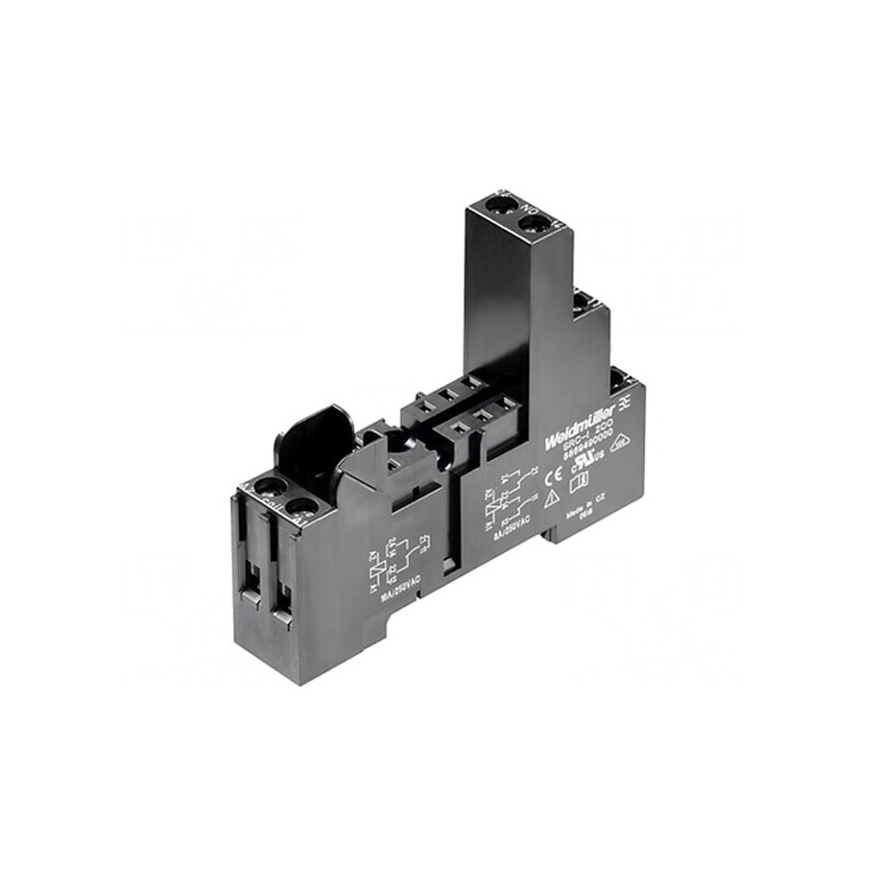 Stativ pentru şină DIN cu cleme şi şurub 240VAC 8-12A | Electronic-mag.ro | Componente Electronice Stativ pentru şină DIN cu cleme şi şurub 240VAC 8-12A | Electronic-mag.ro | Componente Electronice