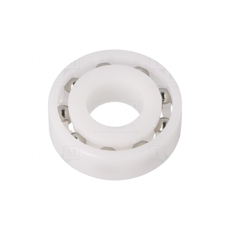 Lagăr cu bile 17x40x12mm colivie poliamidă | Electronic-mag.ro | Componente Electronice
