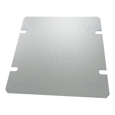 Placă de montare oțel gri Serie 1441 | Electronic-mag.ro | Componente Electronice