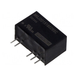 Convertor DC/DC 2W 15V 18VDC/-2.5VDC SIP | Electronic-mag.ro | Componente Electronice