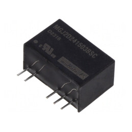 Convertor DC/DC 2W 24V 15VDC -3,5VDC SIP | Electronic-mag.ro | Componente Electronice