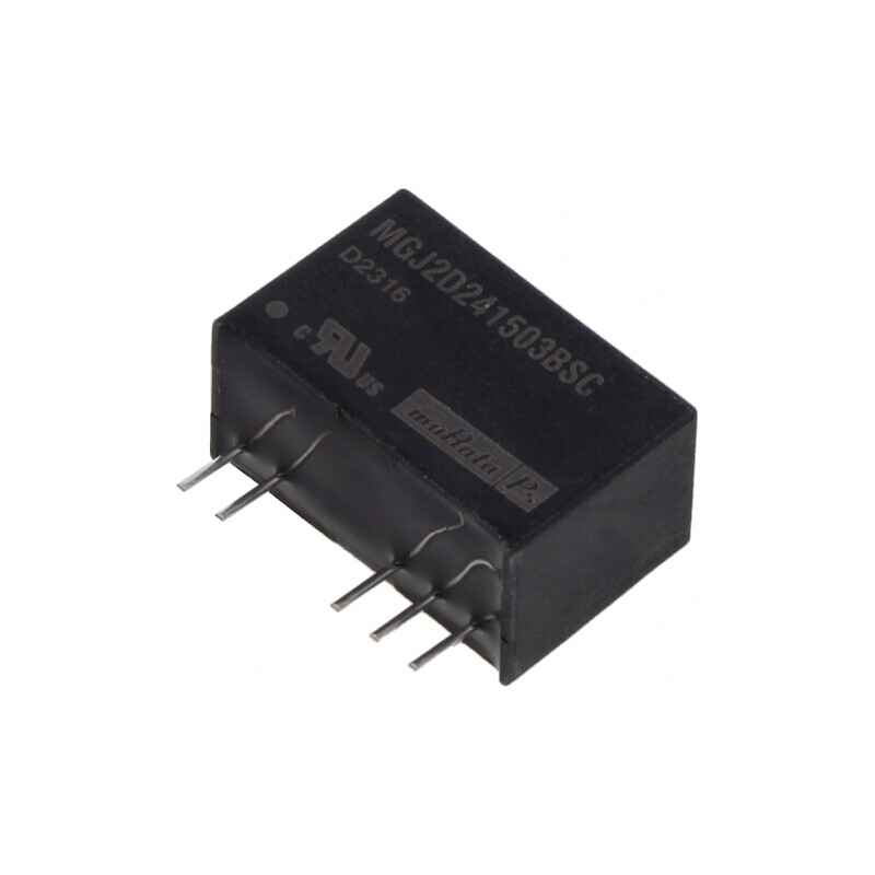 Convertor DC/DC 2W 24V 15VDC -3,5VDC SIP | Electronic-mag.ro | Componente Electronice