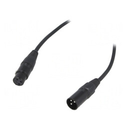 Cablu Audio XLR-XLR 2m | Electronic-mag.ro | Componente Electronice