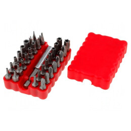 Set Capete Șurubelniță 25mm în Casetă Plastic | Electronic-mag.ro | Componente Electronice