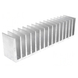 Radiator Extrudat cu Aripioare 40x190.5x50mm | Electronic-mag.ro | Componente Electronice