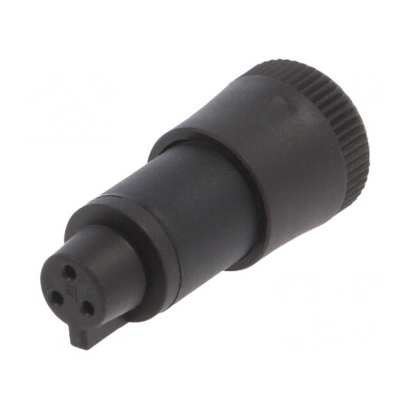 Conector Circular Mamă 3 Pin Aurit 3A | Electronic-mag.ro | Componente Electronice