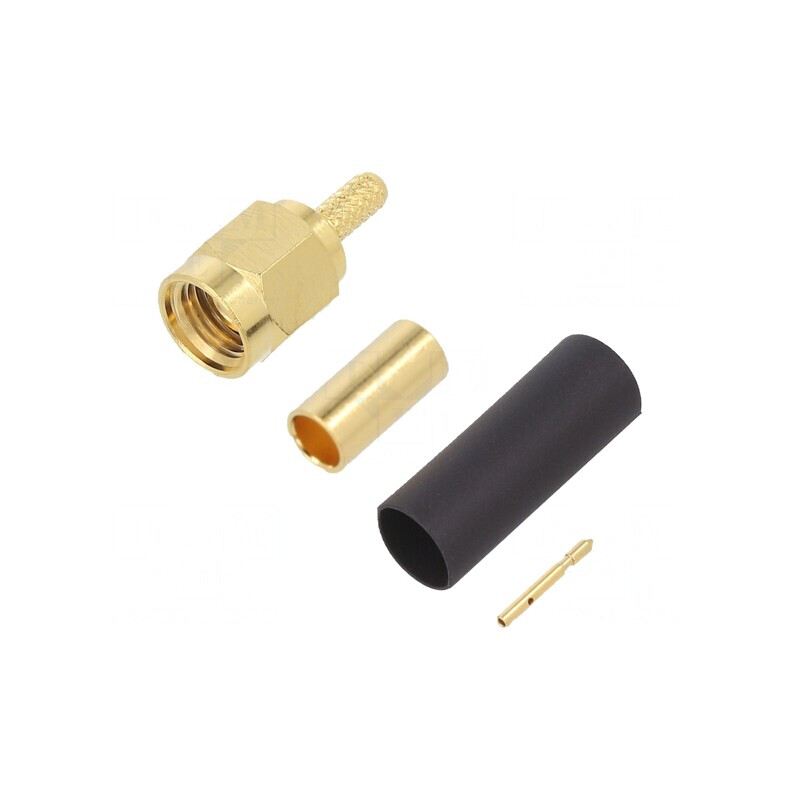 Mufă SMA Tată Drept 50Ω Lipire Crimpat PTFE Aurit | Electronic-mag.ro | Componente Electronice Mufă SMA Tată Drept 50Ω Lipire Crimpat PTFE Aurit | Electronic-mag.ro | Componente Electronice