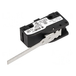 Microîntrerupător cu Manetă 6A/250VAC 5A/24VDC | Electronic-mag.ro | Componente Electronice