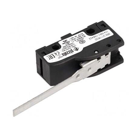 Microîntrerupător cu Manetă 6A/250VAC 5A/24VDC | Electronic-mag.ro | Componente Electronice