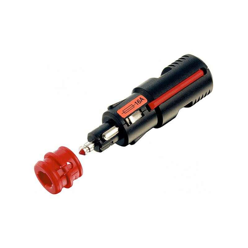 Mufă Brichetă Auto 16A 12-24VDC cu Șurub | Electronic-mag.ro | Componente Electronice