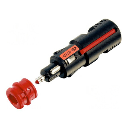 Mufă Brichetă Auto 16A 12-24VDC cu Șurub | Electronic-mag.ro | Componente Electronice