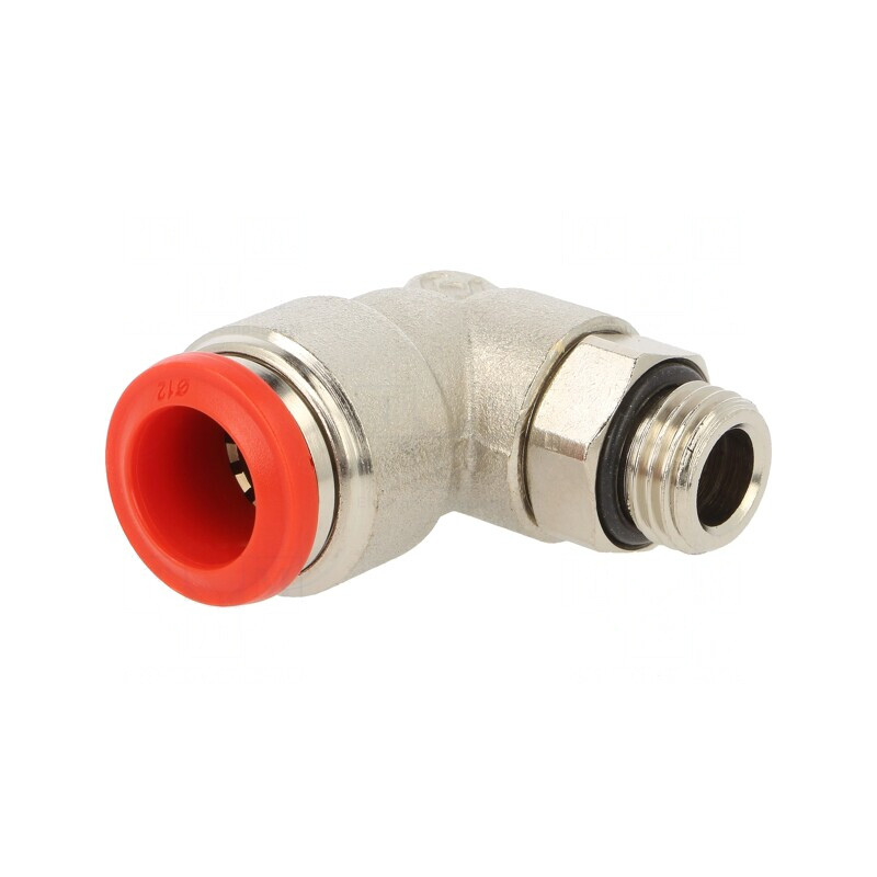 Racord Push-in Unghiular Alamă Nichelată 20bar | Electronic-mag.ro | Componente Electronice