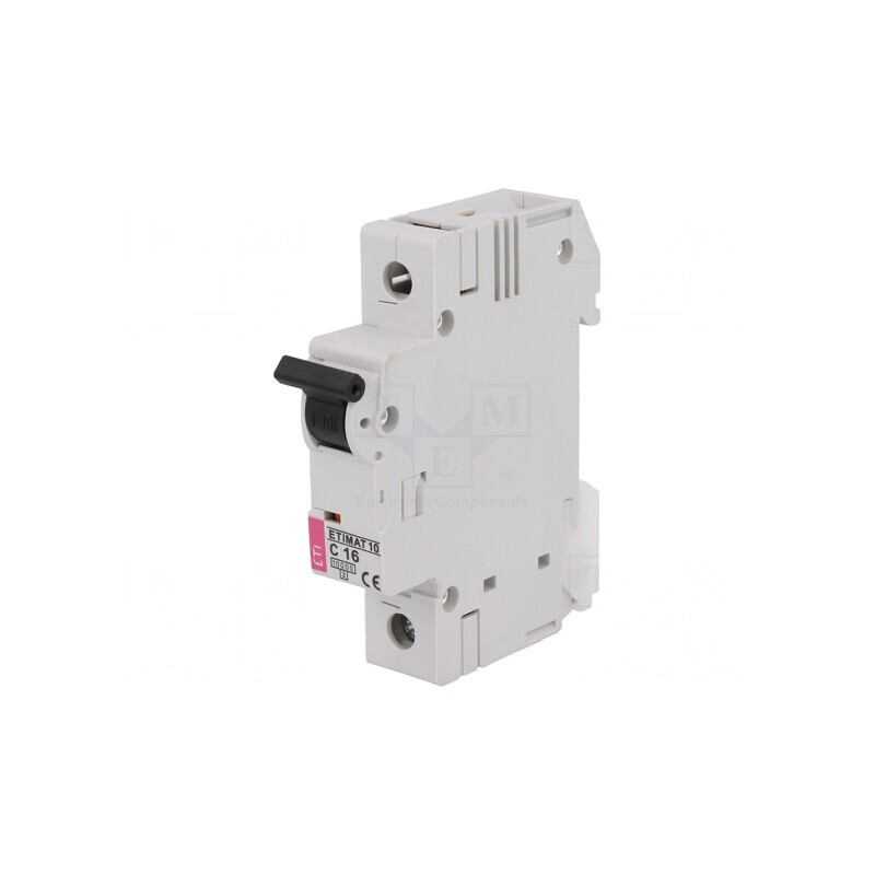 Întrerupător de Supracurent 16A 1P 10kA 230/400VAC | Electronic-mag.ro | Componente Electronice
