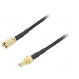 Cablu SMB Tată-Mamă Ecranat 5m Negru | Electronic-mag.ro | Componente Electronice