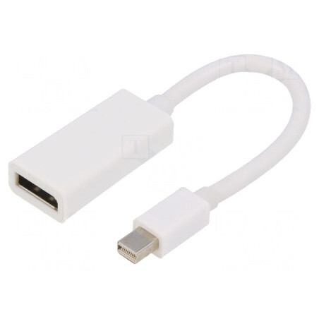 Adaptor DisplayPort 0,15m Alb | Electronic-mag.ro | Componente Electronice