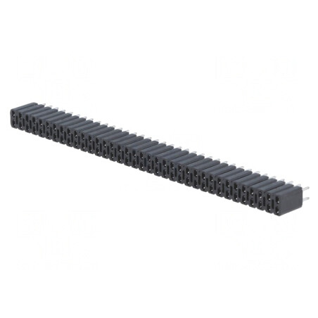 Soclu pini mamă 2x36 2,54mm THT | Electronic-mag.ro | Componente Electronice