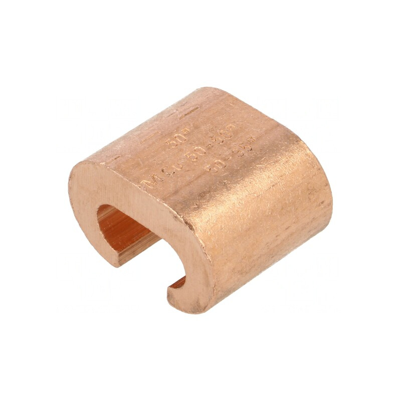 Conector clemă laterală C cupru 50mm2 1/0AWG | Electronic-mag.ro | Componente Electronice