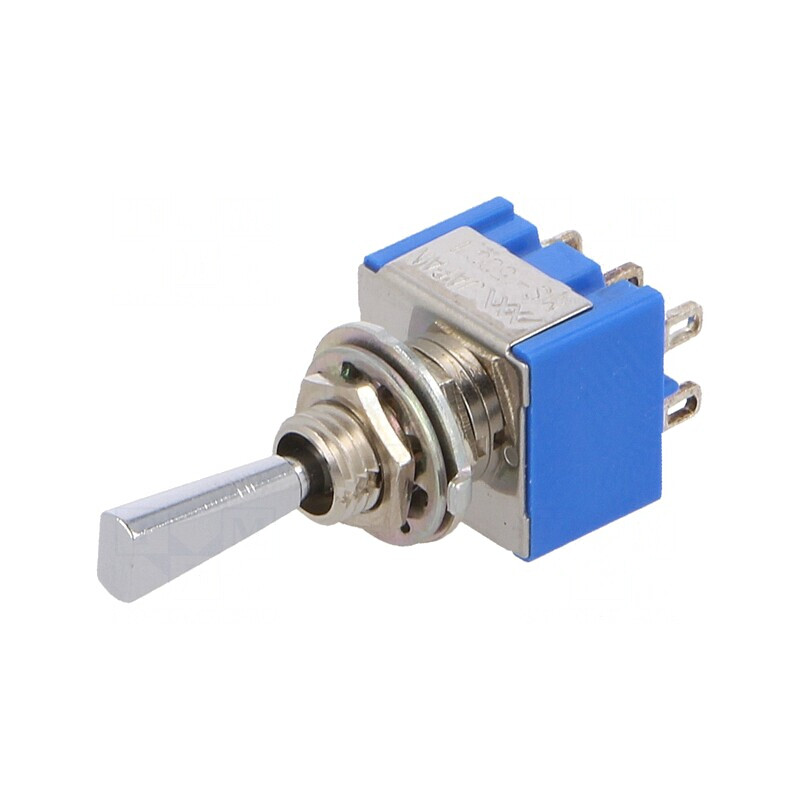 Comutator Basculant 3 Pozitii ON-OFF-(ON) 6A 125VAC | Electronic-mag.ro | Componente Electronice
