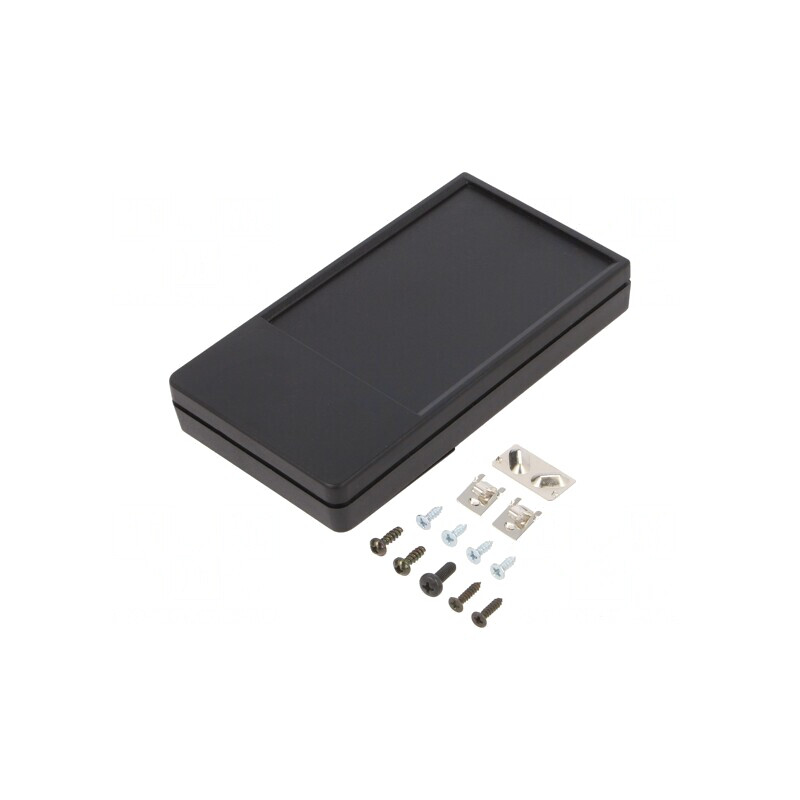 Carcasă universală ABS neagră 58x105x19mm | Electronic-mag.ro | Componente Electronice