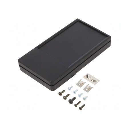 Carcasă universală ABS neagră 58x105x19mm | Electronic-mag.ro | Componente Electronice