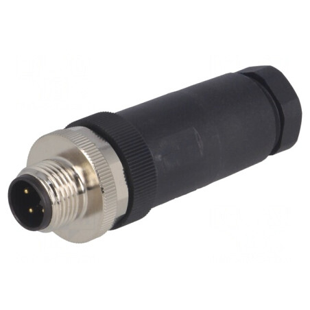 Mufă M12 3 PIN DeviceNet/CANopen IP67 | Electronic-mag.ro | Componente Electronice
