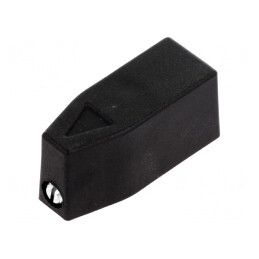 Buton Reglare Negru 39mm | Electronic-mag.ro | Componente Electronice