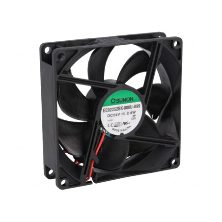 Ventilator DC axial 24V 92x92x25mm | Electronic-mag.ro | Componente Electronice