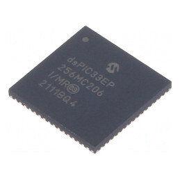 Microcontroler dsPIC 256kB 32kB SRAM QFN64 0.5mm | Electronic-mag.ro | Componente Electronice