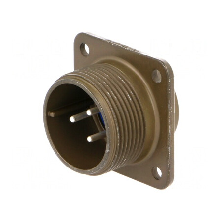 Conector Circular Aluminiu 16S 97 | Electronic-mag.ro | Componente Electronice