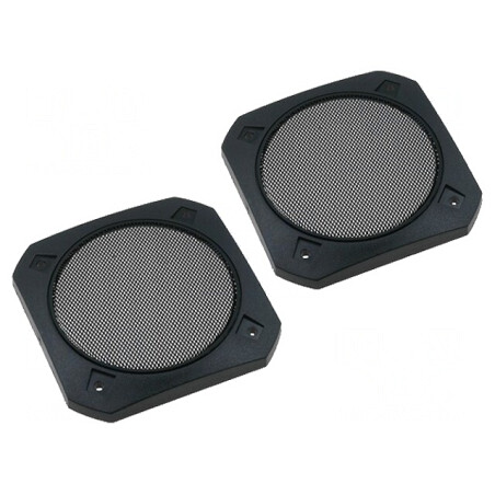 Mască Difuzoare Metal 100mm 2 Bucăți | Electronic-mag.ro | Componente Electronice