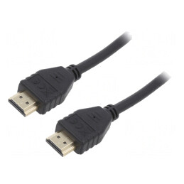 Cablu HDMI 2.1 HDCP 2.2 Negru | Electronic-mag.ro | Componente Electronice